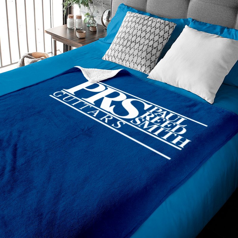 Couvertures pour bébés PRS Guitars en bleu royal — Couvertures pour bébé