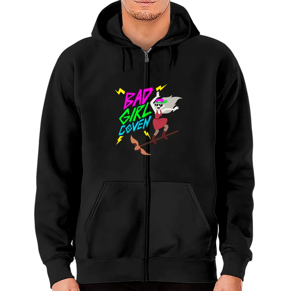 Bad Girl Coven The Owl House Hoodie Zippé