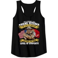Grumpy Old Marine Veteran Men's Tank Top — Mens T Shirts