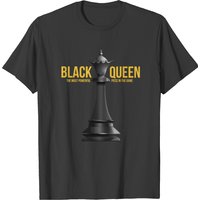 T-shirt pour hommes Chess Black Queen Black Lives Matter