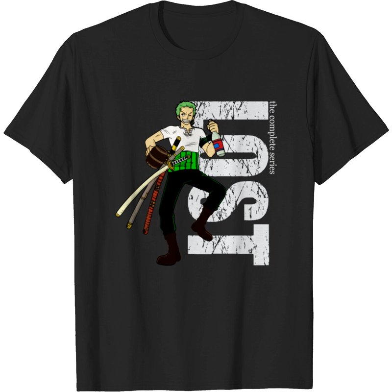 T-shirt pour hommes Lost Zoro en noir — T-shirts pour hommes