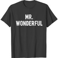 T-shirt Cadeau Mr Wonderful pour Hommes en Noir