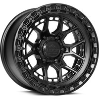 Roues Lock Offroad Commando Noires Mat - 20x10 - 5x127 -18 Offset