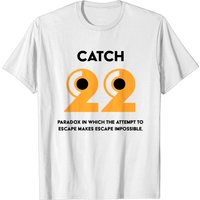 Catch 22 Paradox Escape Impossible Men's T-Shirt — Mens T Shirts