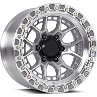 Lock Offroad Commando Machined Clear Coat Wheels - 20x10 -5x127 — Wheels & Rims
