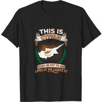 T-shirt This Is Cyprus Mon Drapeau pour Hommes