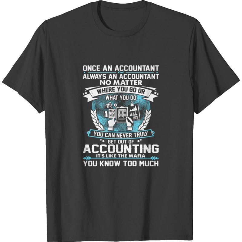 T-shirt Une fois comptable, toujours comptable pour hommes — T-shirts pour hommes