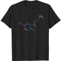 T-shirt Formule de Molécule de Sérotonine pour Hommes — T-shirts pour hommes