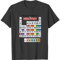 T-shirt Monopoly Tableau Périodique de Monopoly pour Hommes