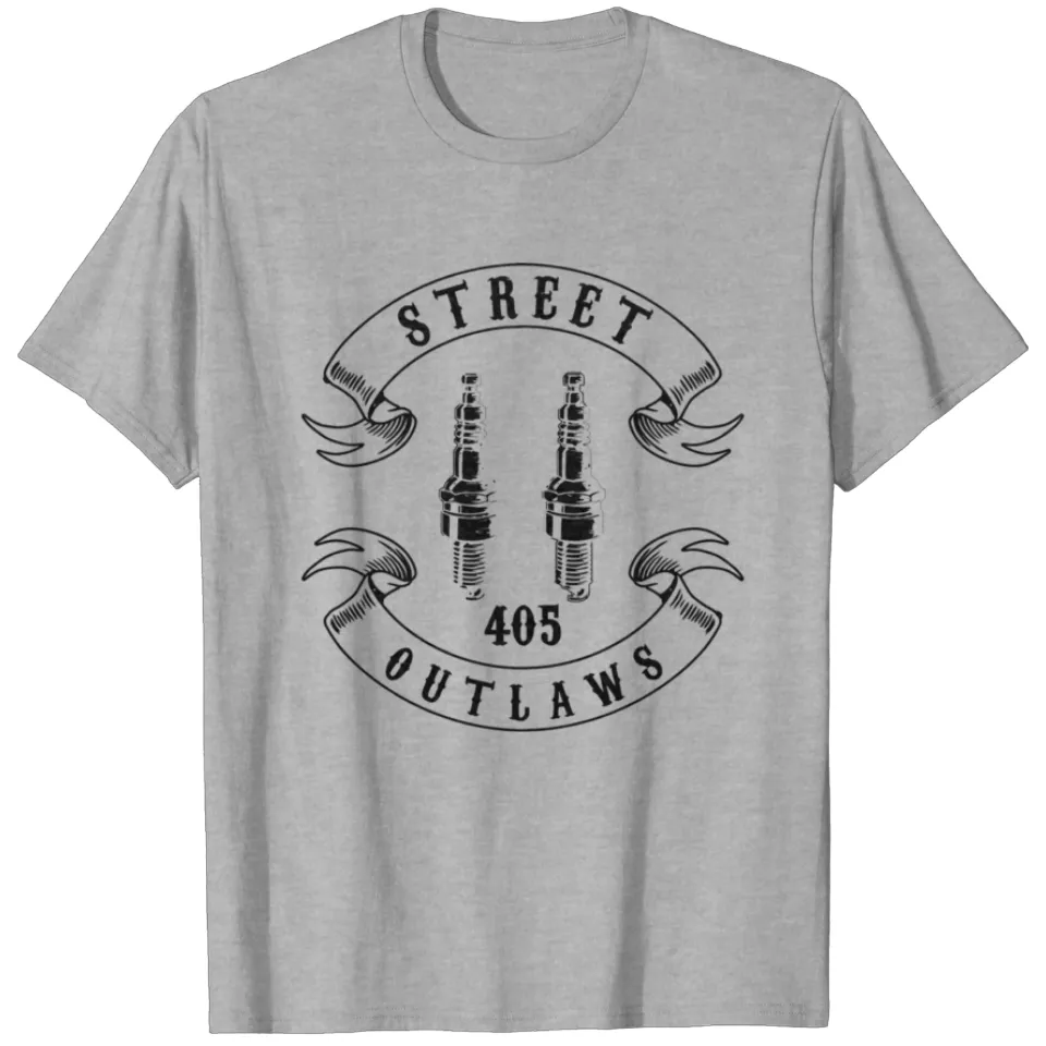 T-shirt 405 Street Outlaws Édition Noire pour Hommes — T-shirts pour hommes
