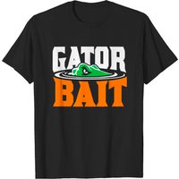 Gator Bait T-Shirt for Men in Black