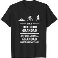 T-shirt I M A Triathlon Grandad pour hommes — T-shirts pour hommes