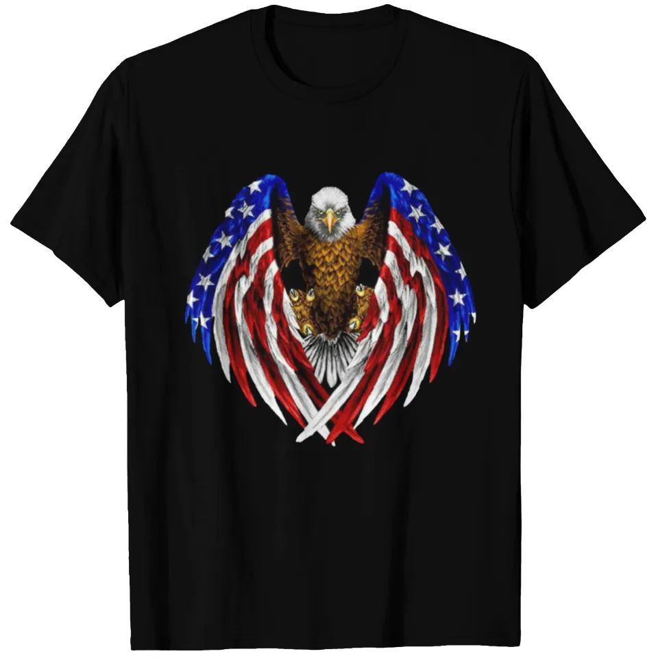 American Flag Eagle T-Shirt for Men