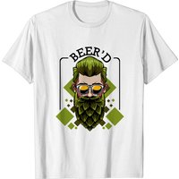 T-shirt Beer'd Jeu de Mots sur la Barbe pour Hommes — T-shirts pour hommes