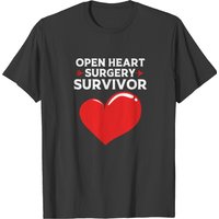 Open Heart Surgery Survivor T-Shirt for Men