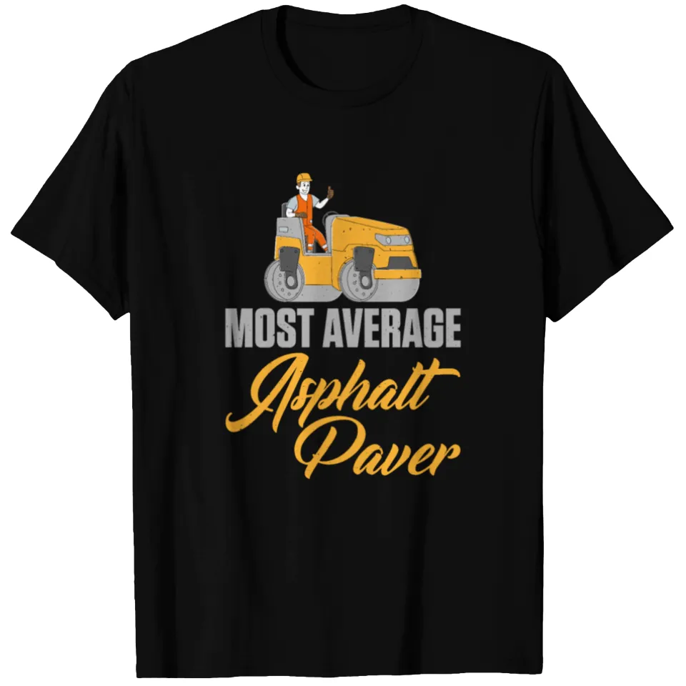 Asphalt Paving Road Construction Men's T-Shirt