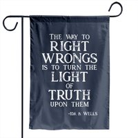 Ida B Wells Light Of Truth Garden Flags