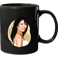 Selena Quintanilla Ceramic Mug - Customizable and Dishwasher Safe — Mugs & Tumblers