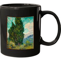 Cypresses - Van Gogh - Tasse en céramique personnalisable — Tasses et gobelets