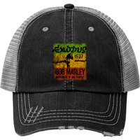 Bob Marley Movement Print Trucker Hat — Baseball Cap