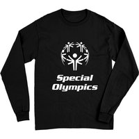 T-shirt à manches longues Unisexe Special Olympics en noir — T-shirts pour hommes