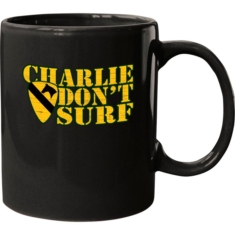 Charlie Don't Surf Ceramic Mug - Customizable and Dishwasher Safe — Mugs & Tumblers