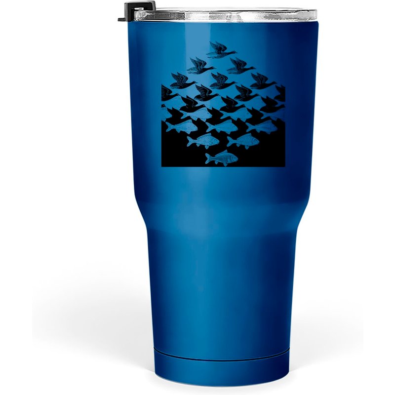 Gobelets MC Escher Sky and Water I 1938 de 30 oz — Tasses et gobelets
