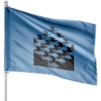 Mc Escher Sky and Water I 1938 House Flags