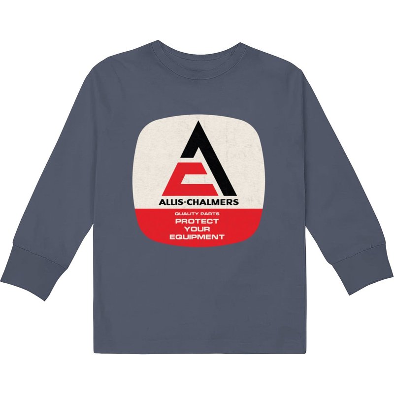 T-shirt à manches longues Allis Chalmers pour enfants - Design tracteur vintage