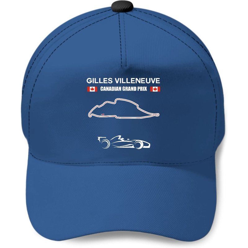 Casquette de baseball Gilles Villeneuve Circuit Racing Car Grand Prix du Canada — Casquette de baseball