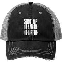 Shut Up Trucker Hat - Lift Training Gym Workout Cap