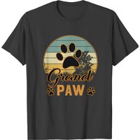 Grand Paw T-Shirt for Men in Black