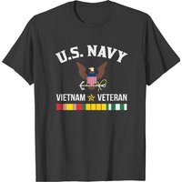 T-shirt US Navy Vétéran du Vietnam pour hommes