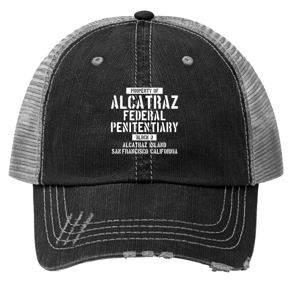 Alcatraz State Penitentiary 1934 San Francisco Trucker Hat
