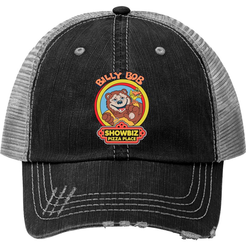 Casquette Trucker Showbiz Pizza Billy Bob — Casquette de baseball