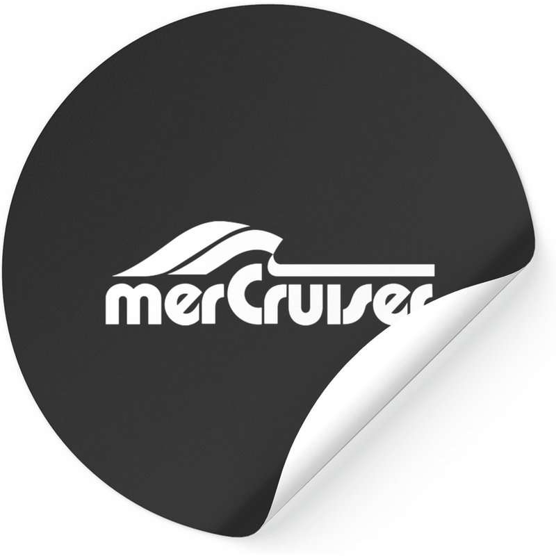 Mercruiser Boating Stickers for Black Theme — Stickers & Decals
