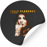 Kelly Clarkson Essential Stickers for Black Theme
