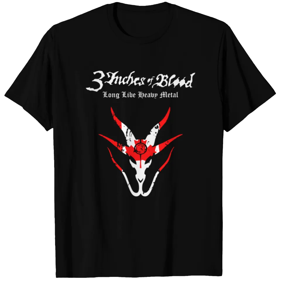T-shirt pour hommes 3 Inches Of Blood en noir — T-shirts pour hommes