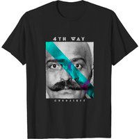 T-shirt graphique Gurdjieff Glitchy pour hommes — T-shirts pour hommes