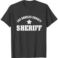 T-shirt pour hommes LAPD County Sheriff