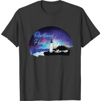 T-shirt pour hommes phare de Portland Head