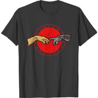 T-shirt Creation of Adam Transhumanism BytheManzanita pour hommes