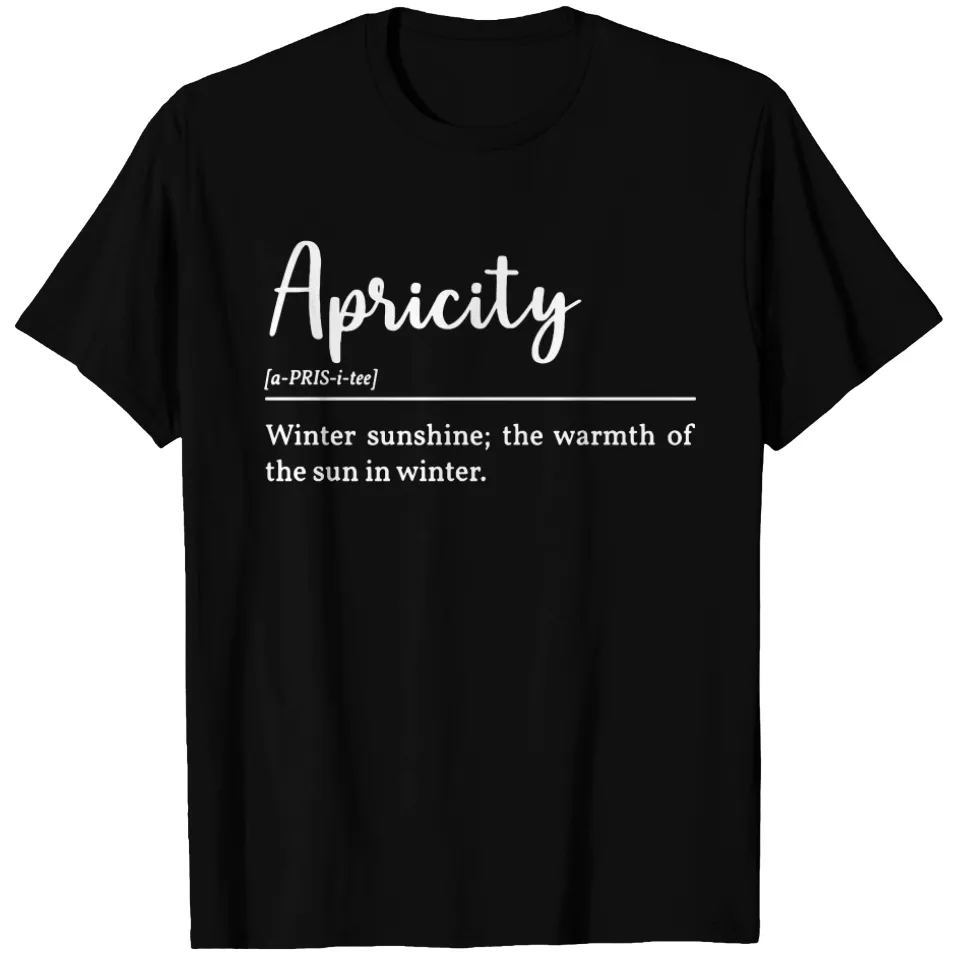 T-shirt Blanc Apricity Definition pour Hommes — T-shirts pour hommes