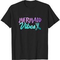 T-shirt pour hommes Mermaid Vibes avec motif de queue de sirène