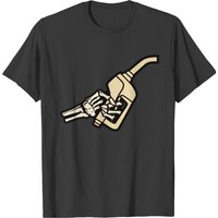 T-shirt avec motif de buse de pompe à essence — T-shirts pour hommes