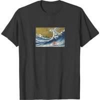 T-shirt cochon d'Inde sans poils pour hommes en noir