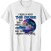 T-shirt I Really Need This Cruise And That Other Cruise pour hommes — T-shirts pour hommes