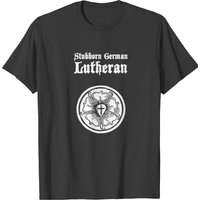 T-shirt de l'Église luthérienne Stubborn German pour hommes — T-shirts pour hommes