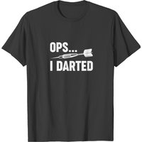 T-Shirt Oops I Darted Darts Player pour Hommes