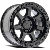 Roues Arena Throttle Noir Brillant - 18x9 - Motif de boulon 5x127